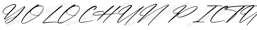 YOLOCHUN PICTURES字体转换